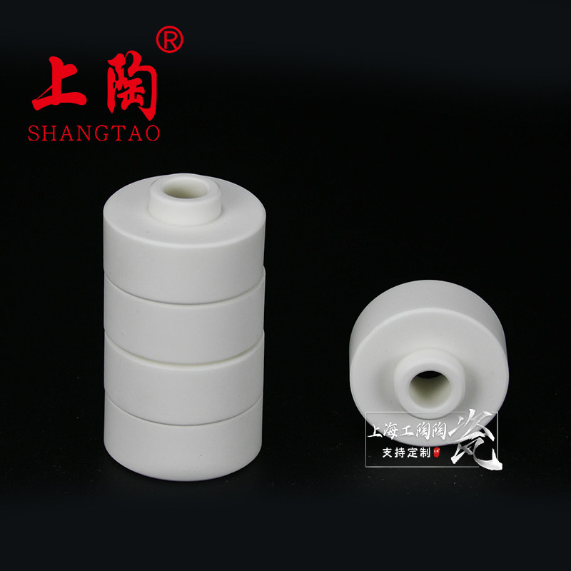 滑石瓷绝缘子绝缘柱氧化铝高频瓷高压瓷瓶瓷柱工业95陶瓷绝缘子