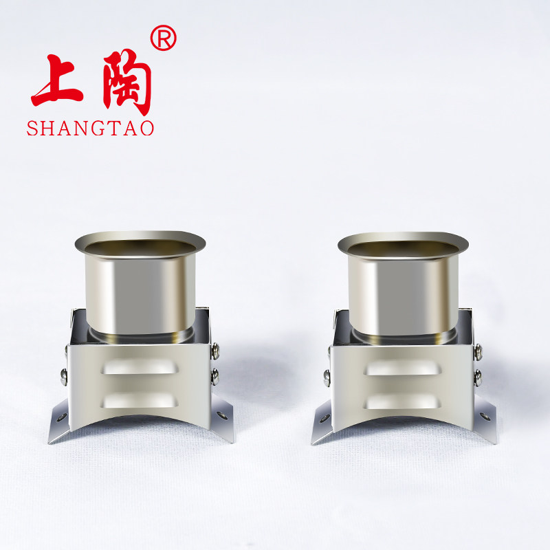 不锈钢铝合金电加热器底座插头加热圈陶瓷电炉工业用耐高温插座