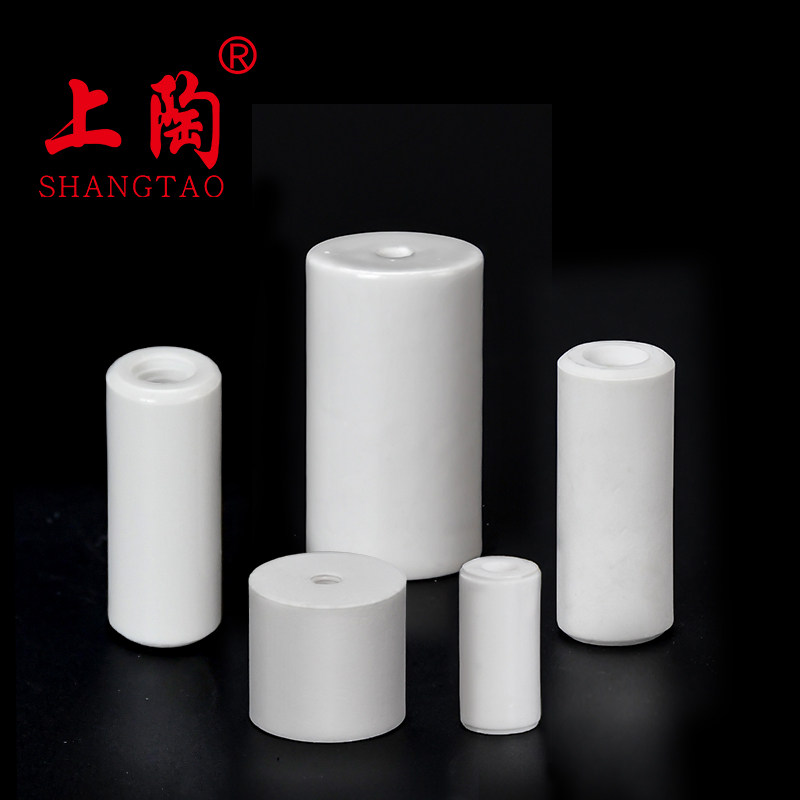 高压陶瓷绝缘柱耐高温 可选双头螺纹 多尺寸适用电场接线端子