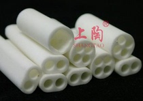 Supply thermocouple ceramic tube Double hole ceramic tube Four hole ceramic tube