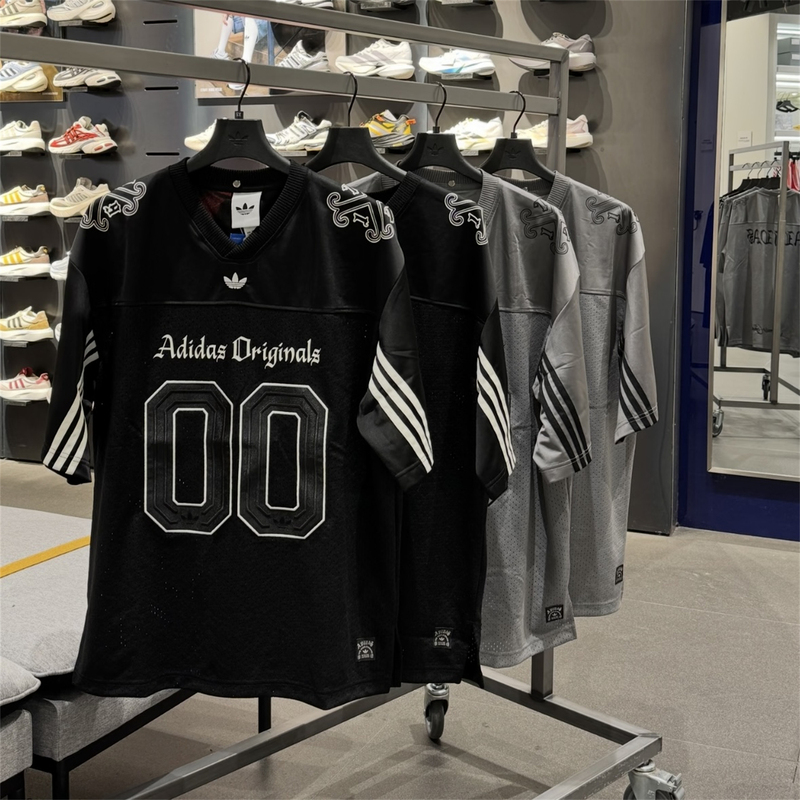 Adidas Trefoil Men's Sports Casual Trendy Retro Jersey Style Short Sleeve T-Shirt Ld3865 Ld3866 Adidas Trefoil Men's Sports Casual Trendy Retro Jersey Style Short Sleeve T-Shirt Ld3865 Ld3866