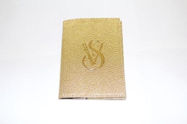 2015 Victorias Secret VS Passport Bag Gói tài liệu Clip hộ chiếu ví da đựng giấy tờ xe ô tô