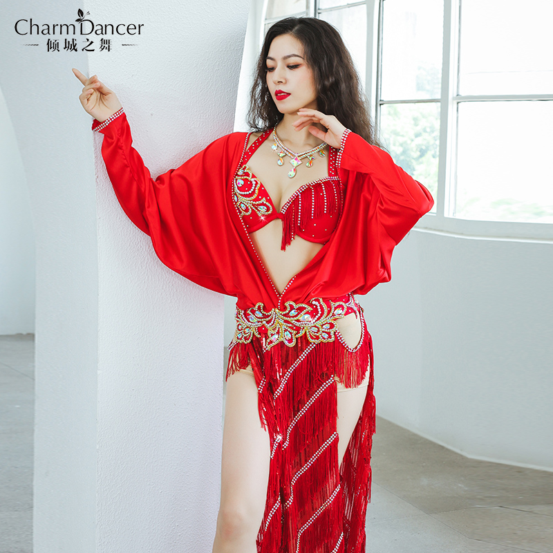 The Leaning City Dance New Belly Dance Multistyle Switching Performance Serve Shaabi Baladi Inspired to Perform Ensemble