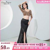 The Dumping Belly Dance Belly Dance Outfit 2024 New Practice Suits BAO WeN Sexy High Waisted Belly-in-The-Exercises Suit