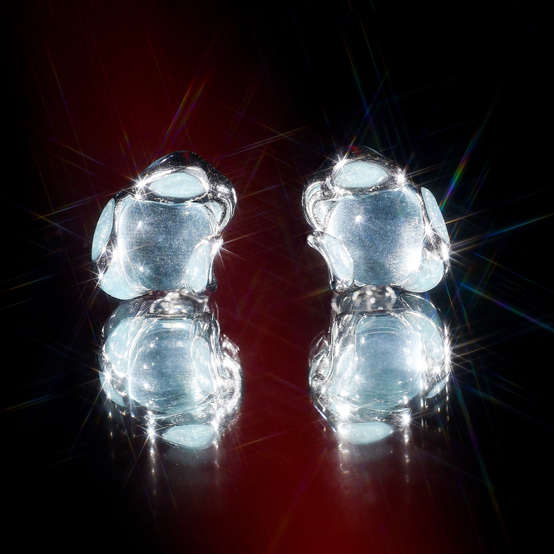 Icegang New Chinese Style Ice Blue Snake Wrap Earrings S925 Sterling Silver Snake Year Zodiac Year Earrings Hypoallergenic Icegang New Chinese Style Ice Blue Snake Wrap Earrings S925 Sterling Silver Snake Year Zodiac Year Earrings Hypoallergenic