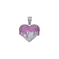 ICEGANG Dissolves Drop-in-Love Ins Hip Hop Pendant Chain Sub Necklace Men Trends European and American Brief Accessories Women