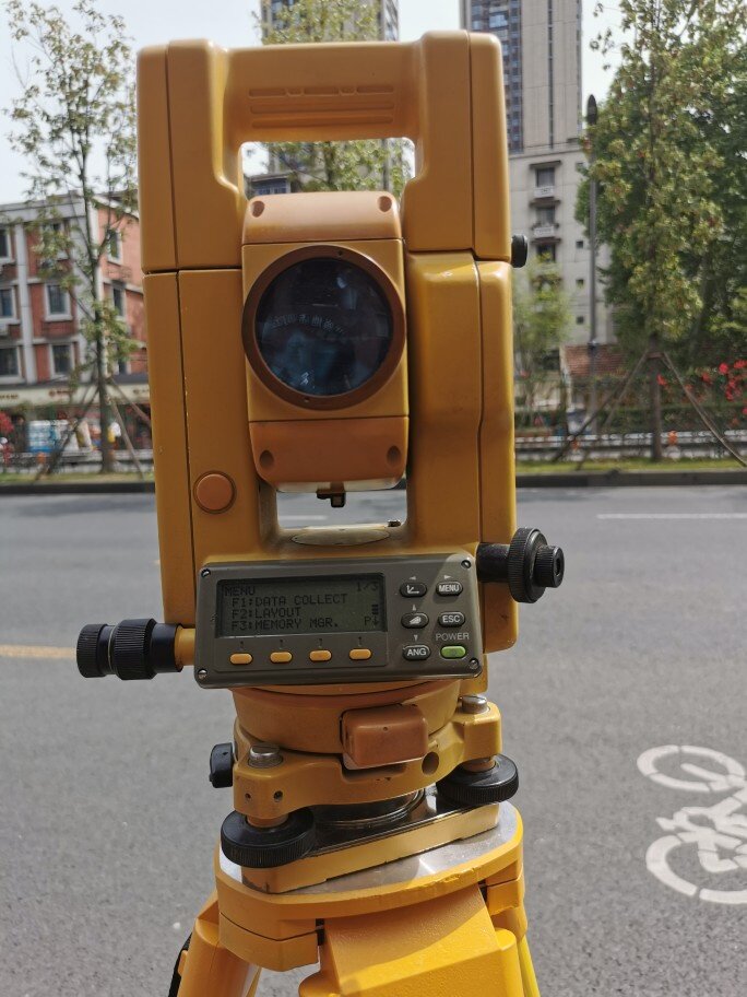 Тахеометр 二手全站仪topcon gts311 英文拓普康全站仪精度良好用于房建道路