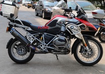 BMW R1200GS modified exhaust ADV BMW Waterfowl exhaust titanium alloy double outlet for 2013-16 years
