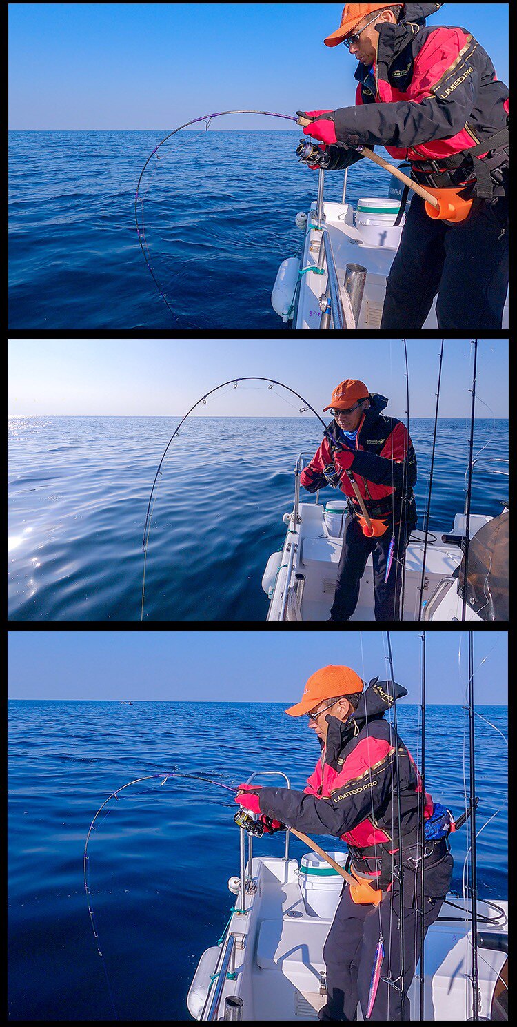 Море удочкой fishfarmer six pulse系列624 625 643 直柄独节快抽铁板竿包邮