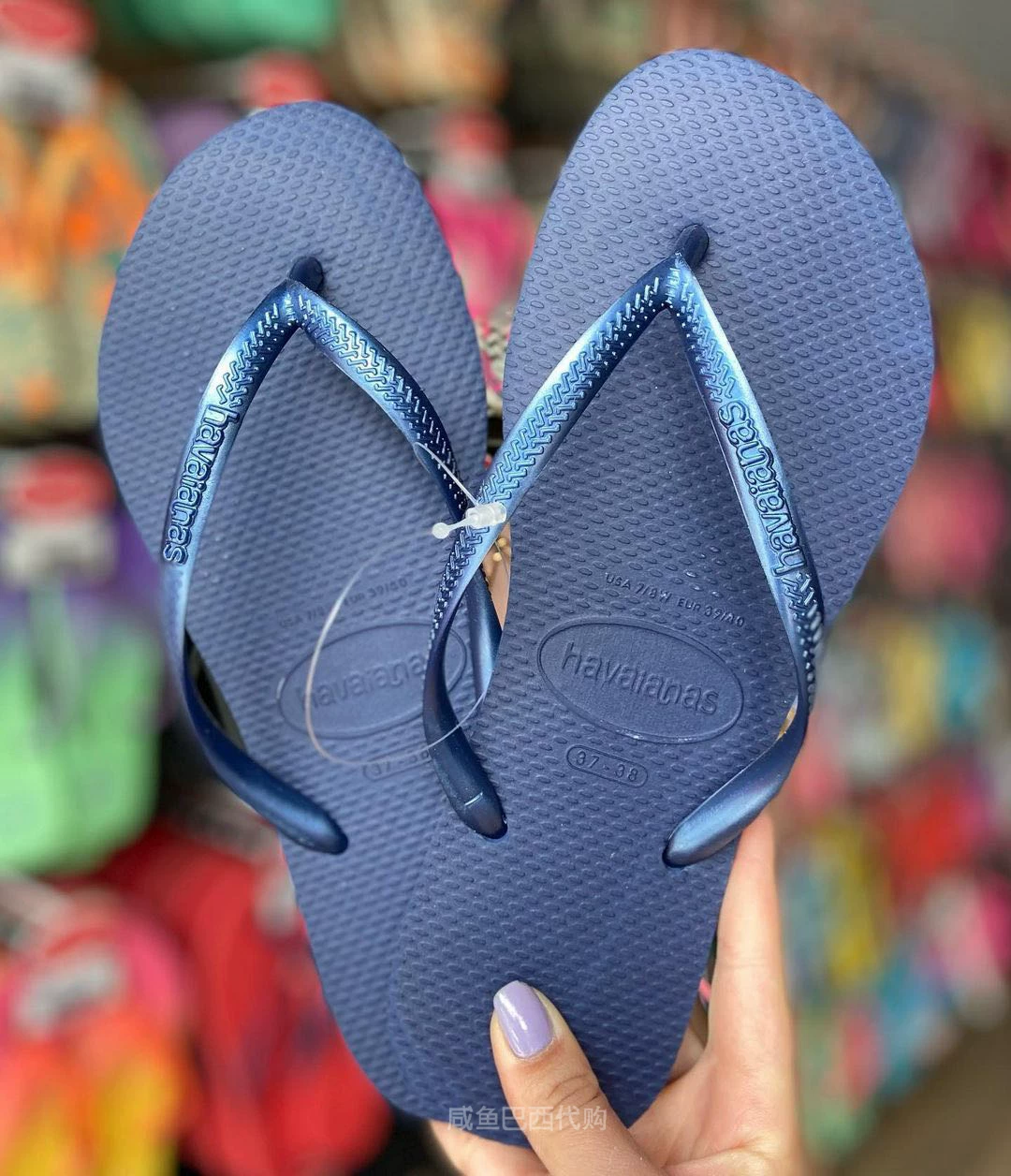 Сланцы Havaianas, летние резиновые нескользящие шлепанцы