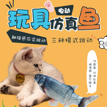 Fish-emulated fish swimming with childrens toy fish electric swing will run the net red flying treasure treble with the same funk