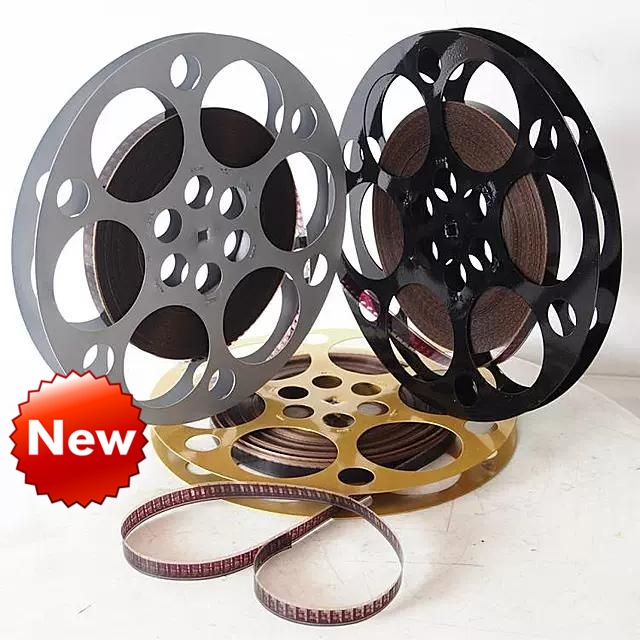 Nostalgic old film film 16mm film clip Brand new tin clip with film decorative ornament props