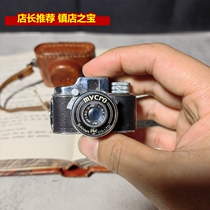 9品古董1940年代Mycro微型间谍相机机械袖珍胶卷迷你相机快门正常