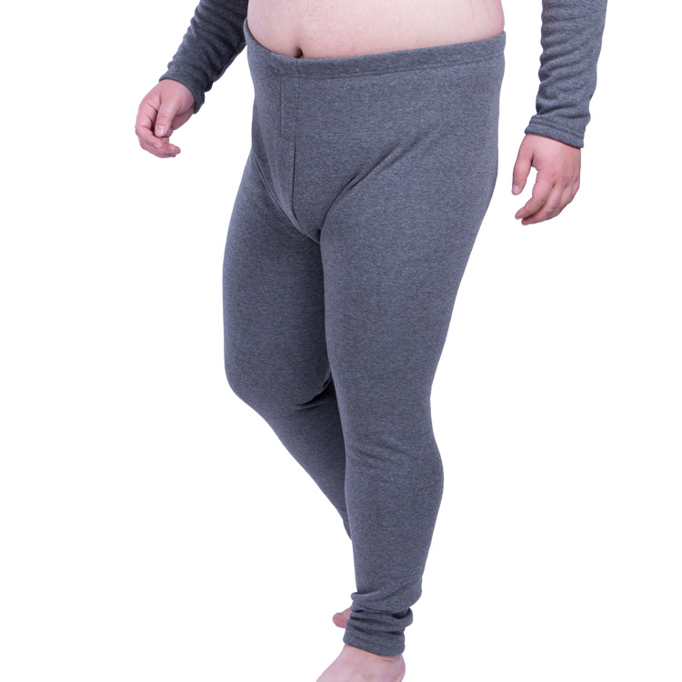 Quần 4 chân 8 mùa thu nam đơn mảnh cộng với quần legging nhung nam cộng với phân bón để tăng mùa đông và trung niên với cashmere để giữ ấm quần legging bé gái