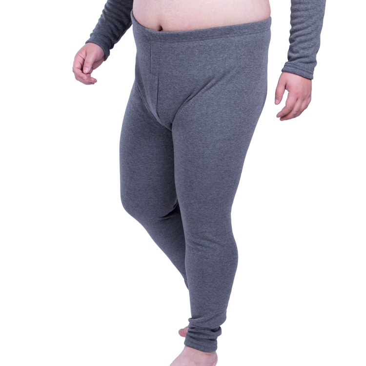 Quần 4 chân 8 mùa thu nam đơn mảnh cộng với quần legging nhung nam cộng với phân bón để tăng mùa đông và trung niên với cashmere để giữ ấm quan tat nam nu