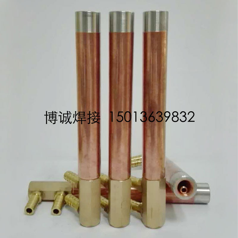 Spot welding machine pole arm electrode grip rod Spot welding machine through the water copper rod 25*220 copper grip rod can be customized