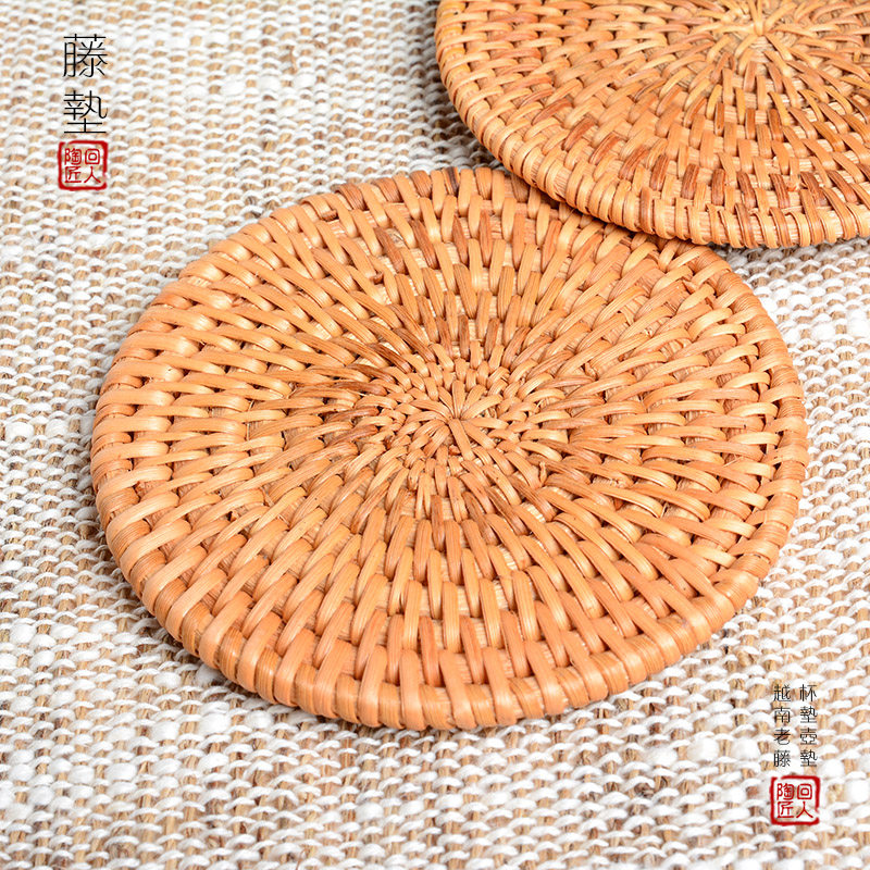 Vietnam Fuji Cup cup set tea cup insulation pot purple pot cup iron pot handmade tea cup anti-hot dish pad