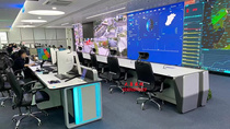 Dongguan luxury operation console water conservancy project command center dispatching station Hainan Haikou Zhuhai power control console cabinet