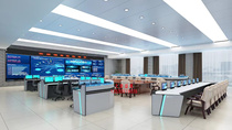 Qinghai customized monitoring console Xinjiang Gansu Ningjilin command center dispatch console console conference table