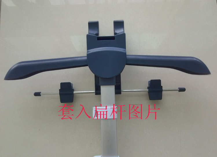 Universal hanging ironing machine square flat single rod hanger Philips red heart Haier clothing bracket special accessories pants clip folding type