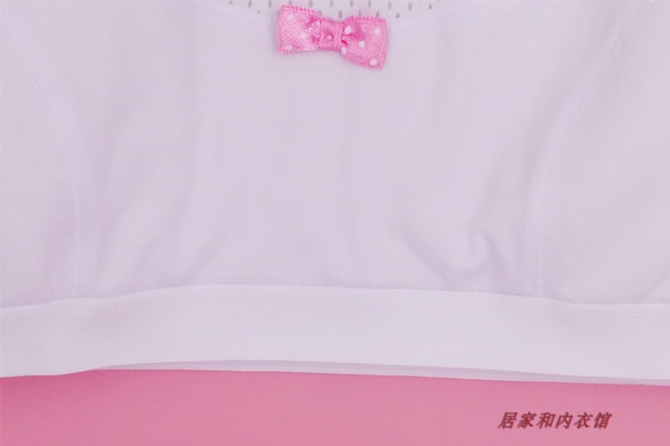 Vị thành niên cotton mỏng phần mỡ mm cộng với phân bón XL áo vest nhỏ chất béo cô gái học sinh trung học cơ sở đồ lót áo ngực rút dây