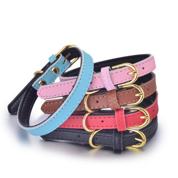 Litchi-Patterned Comfortable Leather Pet Collar for Cats and Small to Medium-Sized Dogs, Genuine Leather, Adjustable, Engraved Dog Collar with a Premium Feel