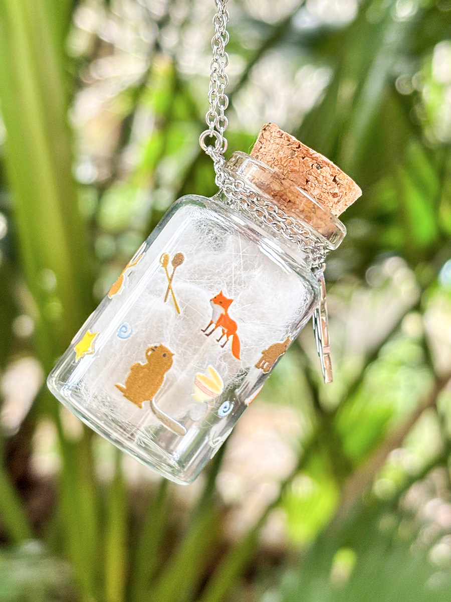 Cat and dog hair bottle pendant car pendant pet souvenir after passing away miss collection collection box friend gift