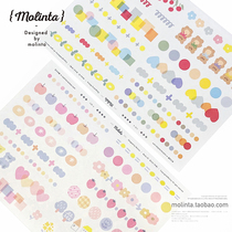 (Sticker) Azhuo Molinta-Azhuo element sticker] and paper sticker hand account geometry figure Zhuo King