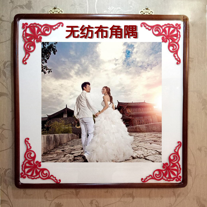 Marriage supplies decorate the wedding festival decorate the wedding room with wall paste wedding personality creative room