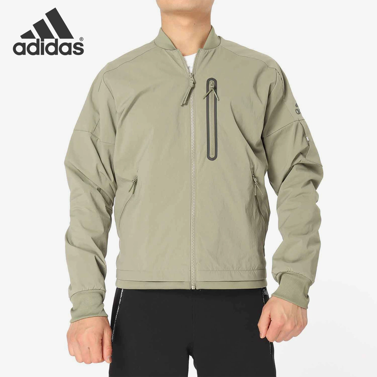 Adidas / Adidas chính hãng cho nam giới mùa xuân và mùa hè áo khoác chống mài mòn thể thao bình thường mới DV3309 - Áo khoác thể thao / áo khoác