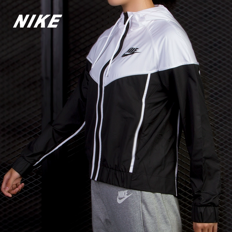 Nike / Nike chính hãng áo khoác gió mới của phụ nữ áo khoác thể thao mới thoải mái áo khoác bình thường chống mài mòn 883496 - Áo khoác thể thao / áo khoác