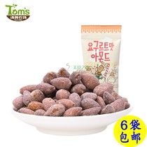 Tom Farm Yogurt Taste Flat Peach Rinbar Wood Korea Imported Nuts Casual Zero Food