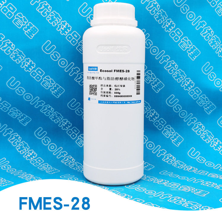 脂肪酸甲酯与脂肪醇醚磺化物 FMES-28 500g/瓶