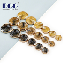 Resin button four-eye button combination suit button small fragrant wind coat button coat windbreaker button men and women all-match buttons