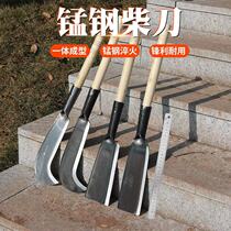 Tree chopper wood chopper wood chopper outdoor logging open road manual forging household jungle German old-fashioned special steel manganese steel