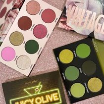 American small crowdcolor makeup Give_Me_Glow Eye Shadow disc Olive Green Christmas Disc with amazing colour