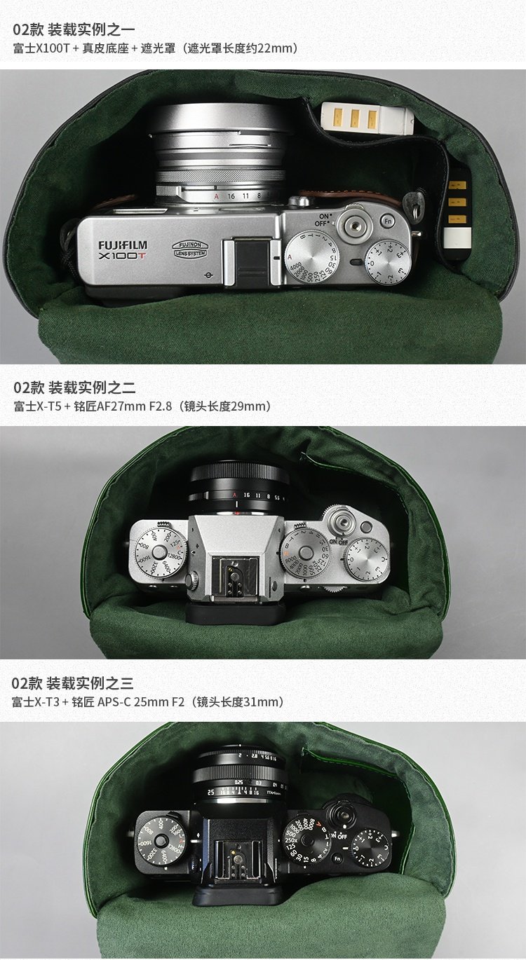 XXL Genuine leather Bag box pocket Case Waterproof Protective