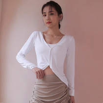 Running tops sports yoga clothes t-shirts long sleeves 22 womens training new autumn and winter Meixi professional spring fitness clothes