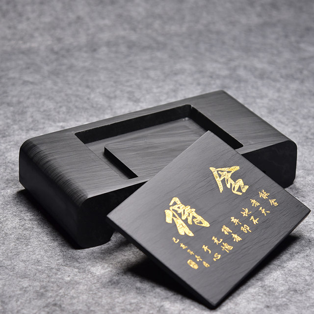 Famous master Laokengduan handmade inkstone Wenlili She inkstone