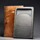 Chinese Shengyan Master-Made Handmade Inkstone, Laokeng Meiwen Longtail Inkstone, One of the Four Famous Inkstones, for Calligraphy and Painting Collection Use [Includes Rubbing Print]