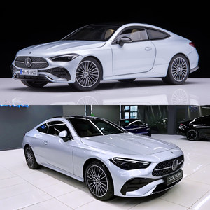 1:18 Norev Mercedes-Benz Cle C236 2024 Coupe Sports Car Alloy Car Model