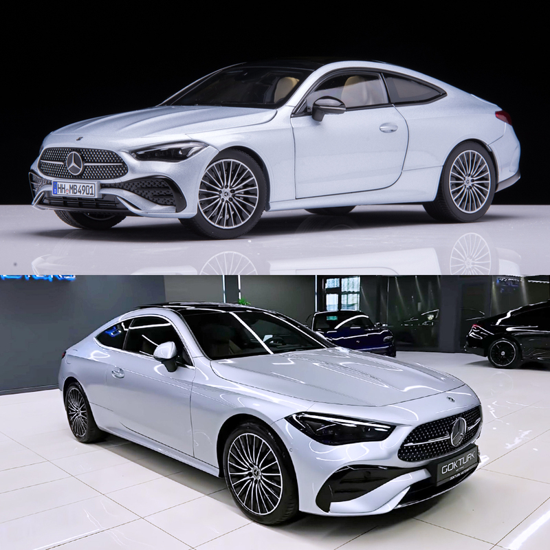 1:18 Norev Mercedes-Benz Cle C236 2024 Coupe Sports Car Alloy Car Model 1:18 Norev Mercedes-Benz Cle C236 2024 Coupe Sports Car Alloy Car Model