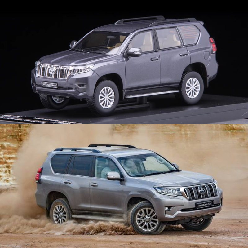1:43 Sunstar Vitesse Toyota Land Cruiser Prado 2018 Suv Car Model