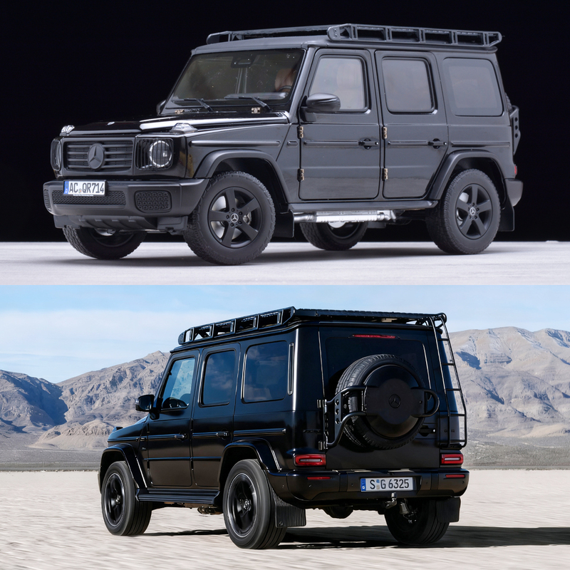 1:18 Norev Mercedes-Benz G-Class G500 2024 New Model Off-Road Vehicle Suv Alloy Car Model