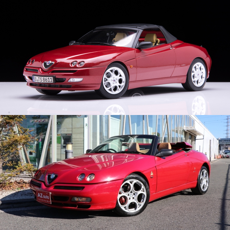 1:18 Norev Alfa Romeo Sports Car Alloy Car Model