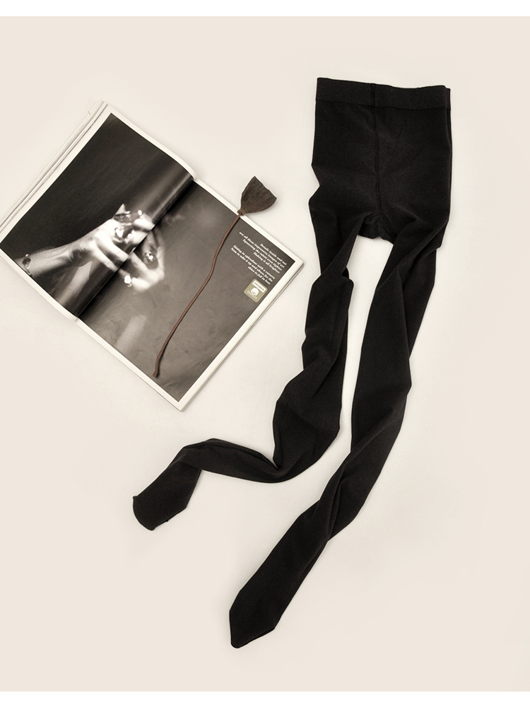 Quần legging cotton và vớ, micro-áp, chân gầy, tất mỏng Hàn Quốc, xuân hè, quần dày, eo, co giãn cao quần tất giả bốt