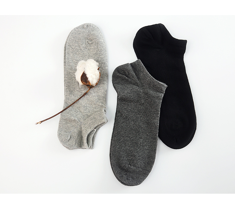 Cotton XL phần mỏng thể thao khử mùi thuyền socks nam mùa hè thấp để giúp vớ cotton độ ẩm wicking của nam giới quá khổ vớ
