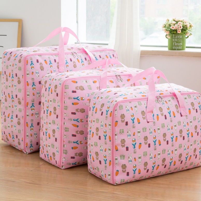 Oxford Cloth Cotton Quilted Bag Packed With Quilted Bags Large Size Large Capacity Kindergarten Hand Waterproof Thickened