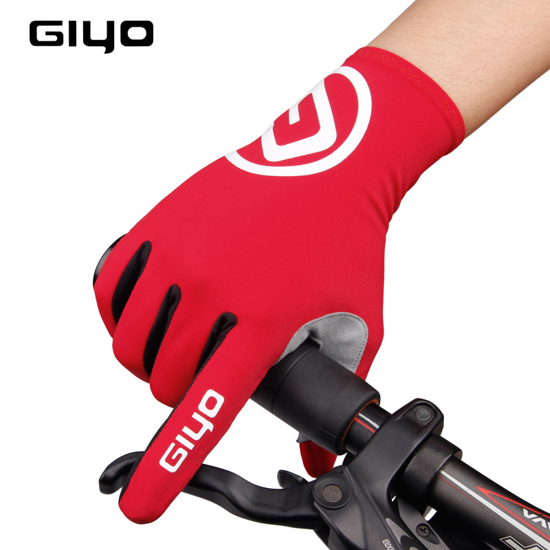 GIYO Breaking Wind Fall Road Car Climbing car equipped riding gloves Long finger self-driving glove Long finger S-02-L