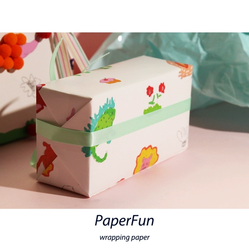 Paperfun / You - моя маленькая животная / детская подарочная бумага DIY милый подарок / Pack Paper